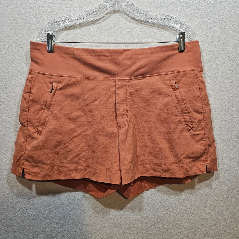 Athleta Trekkie North Short 16 Terracotta Orange Hiking Outdoor Athletic Pockets